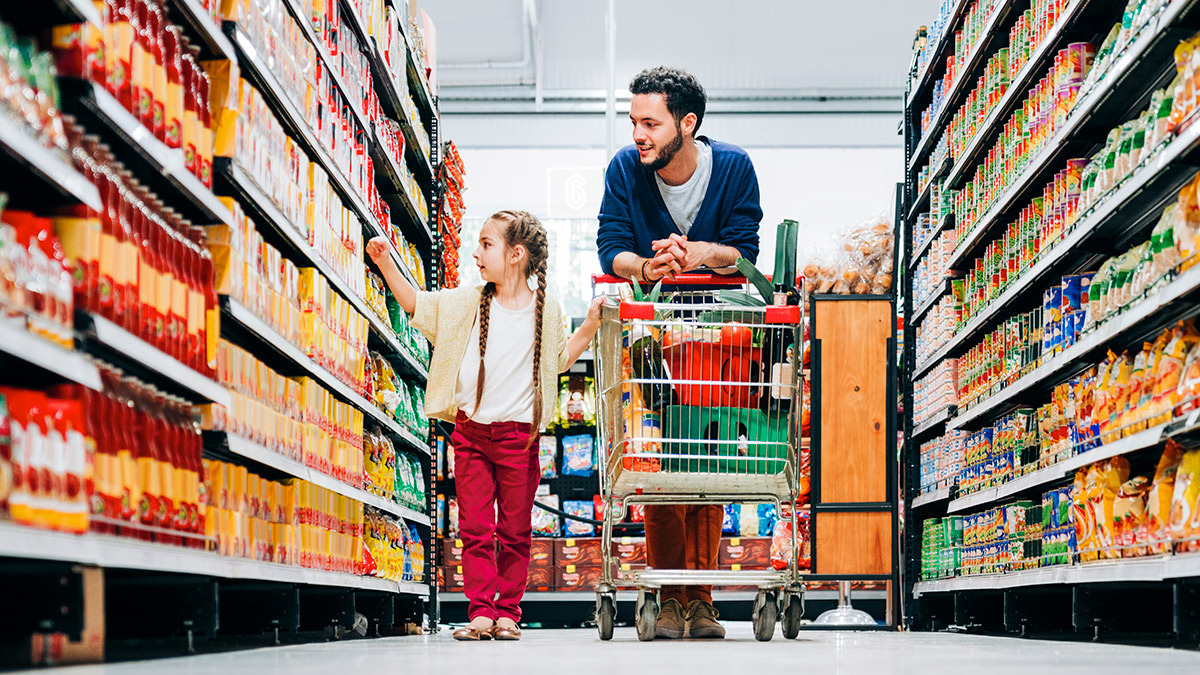 THE GIRL IN THE SUPERMARKET
